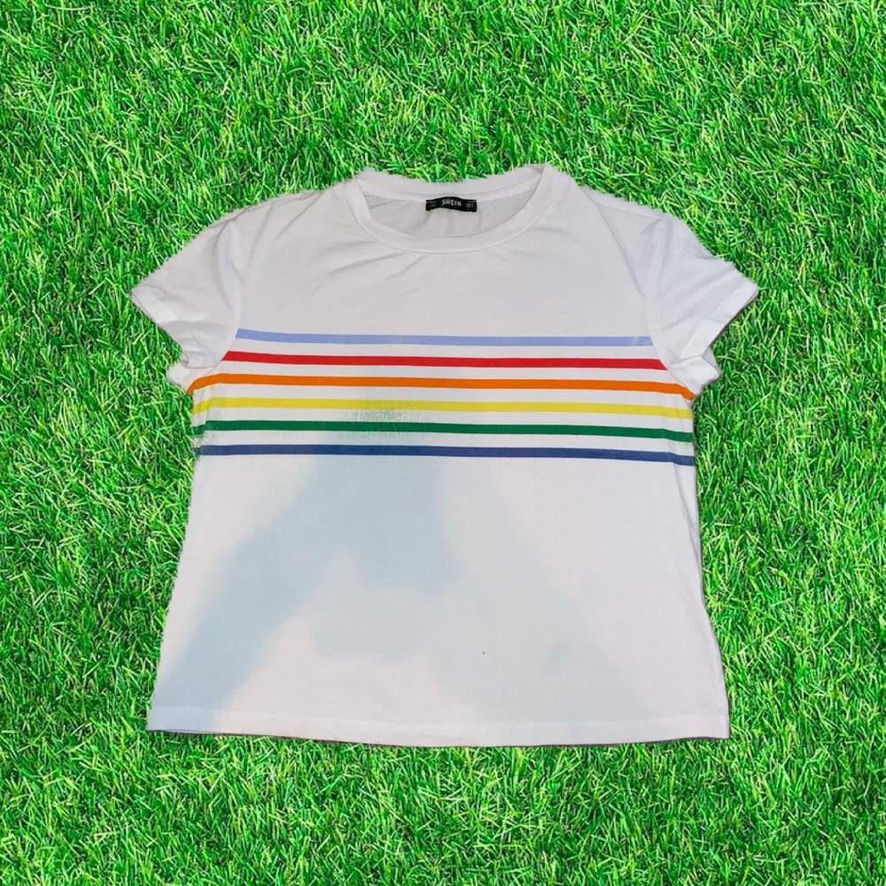 multicolored shirt